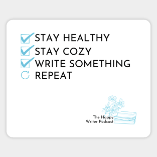 Happy Writer Checklist Magnet